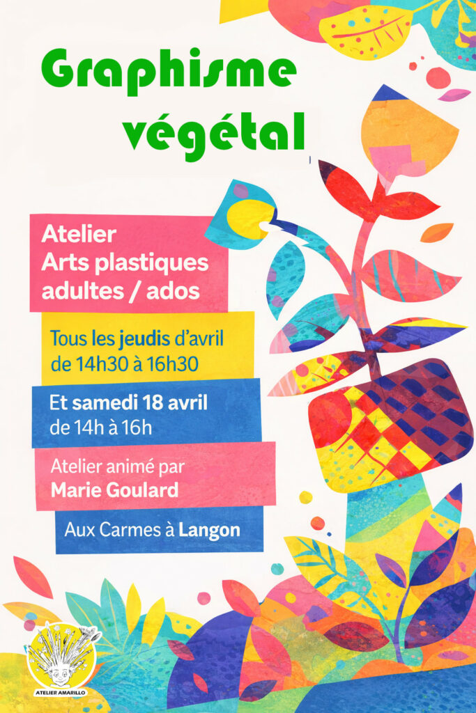 atelier créatif, arts plastiques, gironde, langon