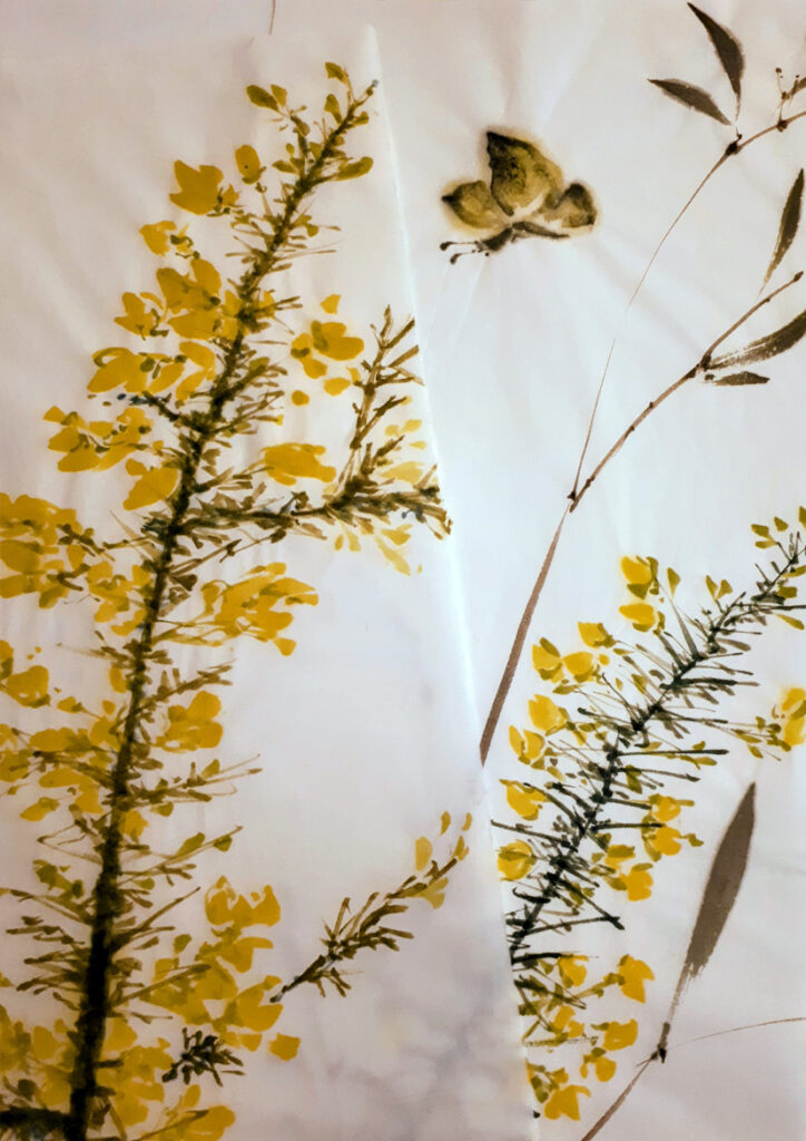 atelier encre de chine, sumie, Gironde